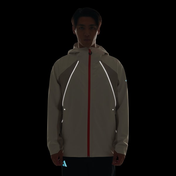 White XPLORIC CLIMAPROOF 2LAYER 재킷