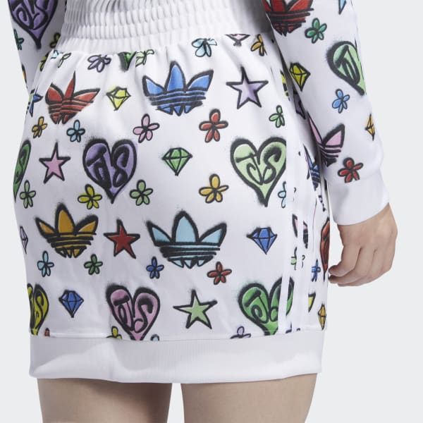 Λευκό Jeremy Scott Monogram Skirt