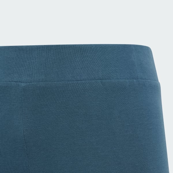 Turquesa Calzas Essentials Logo Linear Tiro Medio