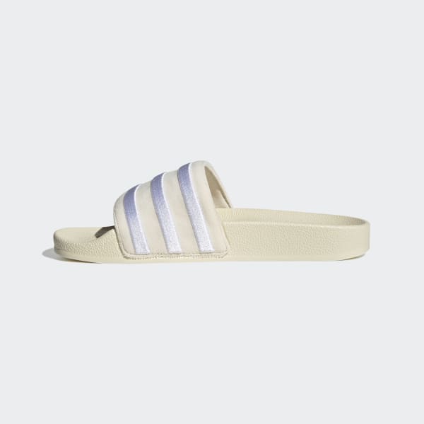 Adidas adilette velvet slides hot sale