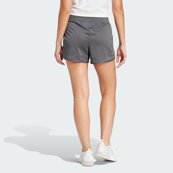 Grey Pacer Essentials Knit High-Rise Shorts