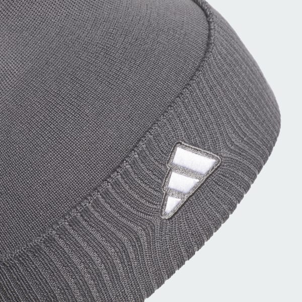 Grey adidas beanie store