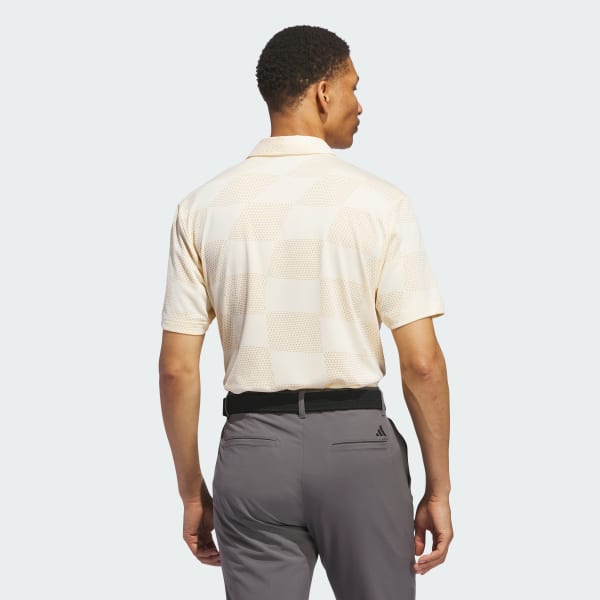 Beige Ultimate365 Textured Polo Shirt