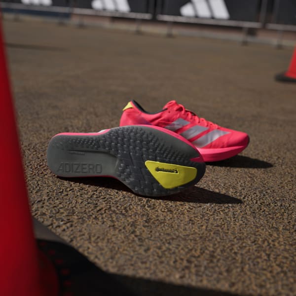 Red Adizero Adios 9 Running Shoes