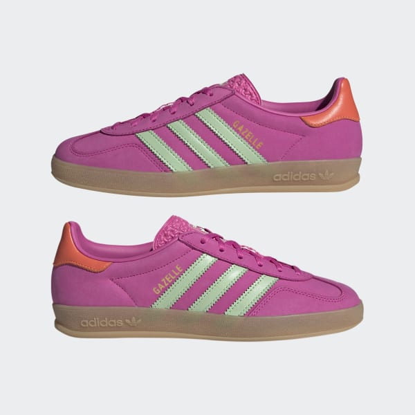 adidas Originals GAZELLE INDOOR ピンク adidas Gazelle Indoor Shoes - Pink | Free Shipping with