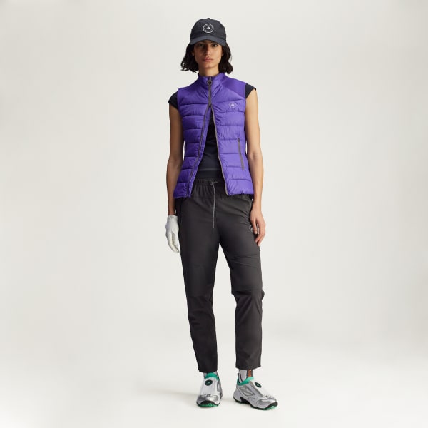 Violet Veste de golf sans manches adidas by Stella McCartney TrueNature