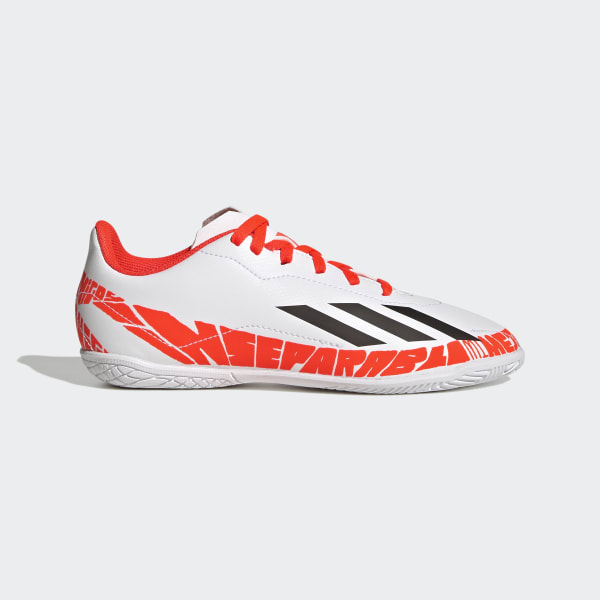 adidas Calzado de Fútbol X Speedportal Messi.4 Cancha Cubierta - Blanco ...