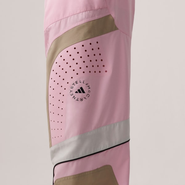 adidas by Stella McCartney ウーブン トラックパンツ - ピンク adidas by Stella McCartney ウーブン トラックパンツ - ピンク
