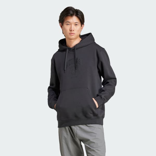 Czerń Hooded 1 Sweatshirt