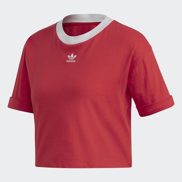 adidas top red