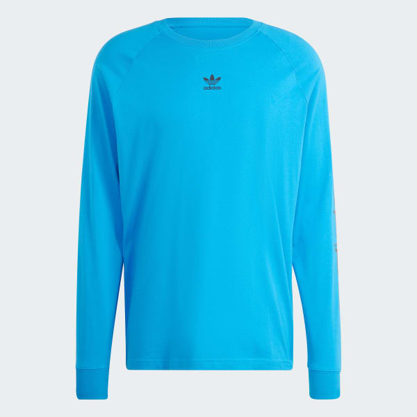 modrá Tričko Graphic Long Sleeve