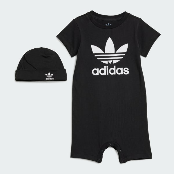 Czerń Zestaw prezentowy Jumpsuit and Beanie