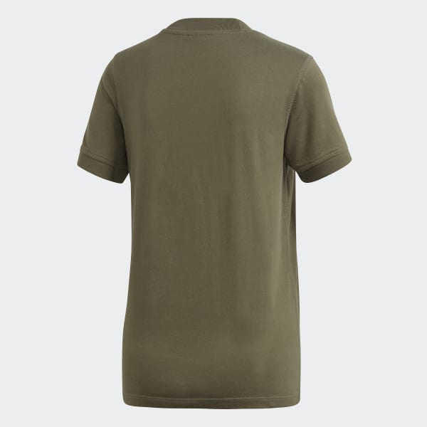 olive green adidas t shirt