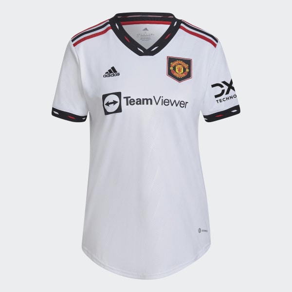 Weiss Manchester United 22/23 Away Jersey TF934