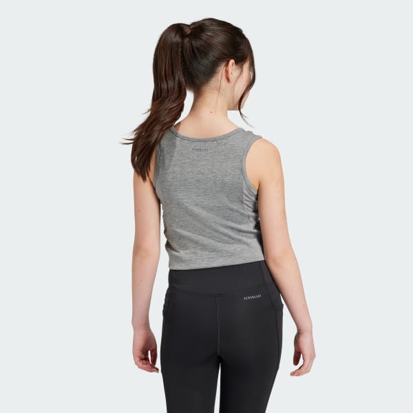 Black Luxe Crop Top Kids