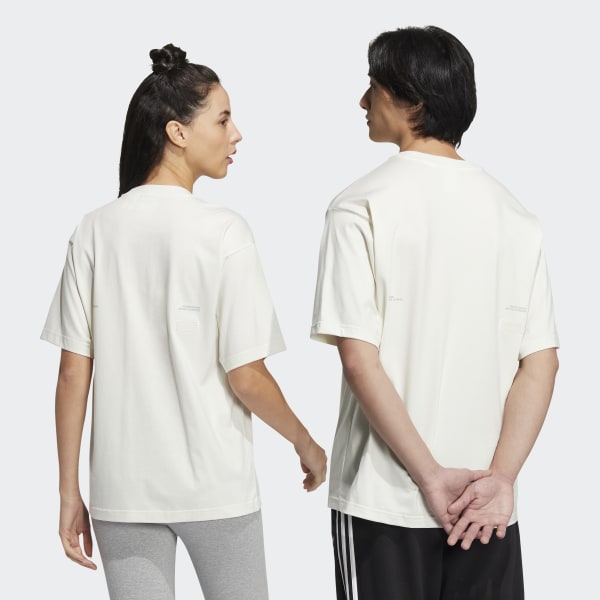 White 아디컬러 반팔 티 EWL75