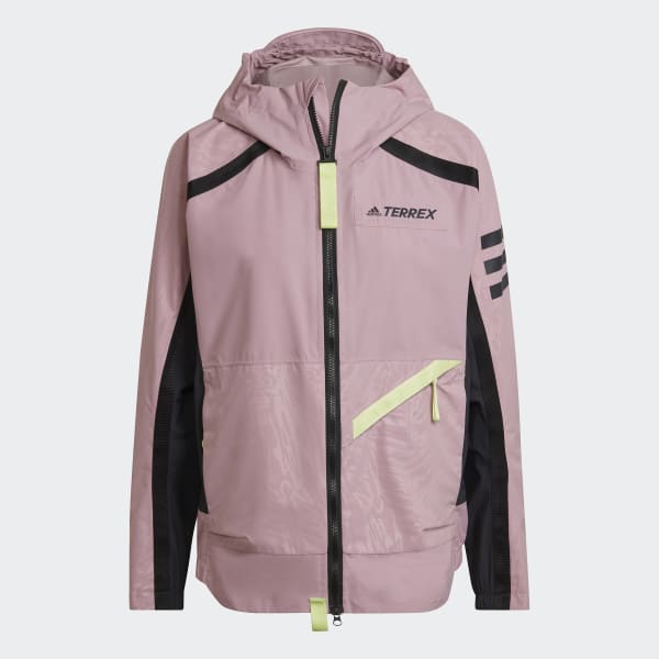 Violet Veste de pluie Terrex Utilitas AW039