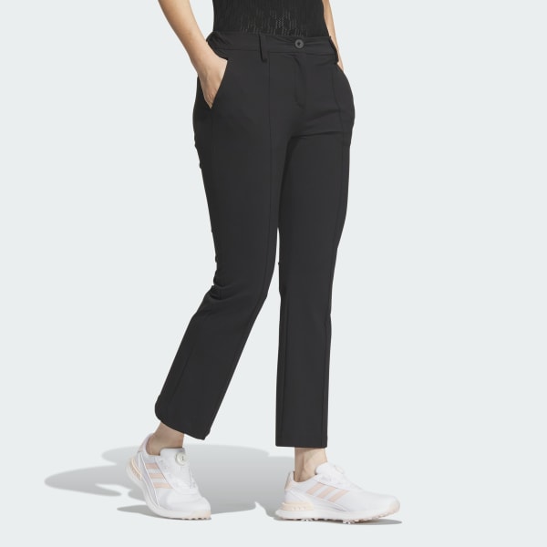 สีดำ กางเกงขายาว Stretch Boot Cut