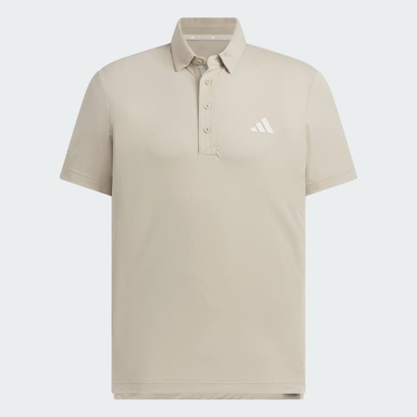 Brown PIQUE BUTTON DOWN 숏 슬리브 폴로 셔츠