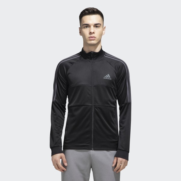 Mens adidas track jacket 2025 black
