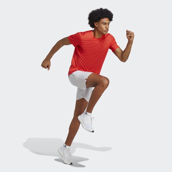 Red Run It Tee