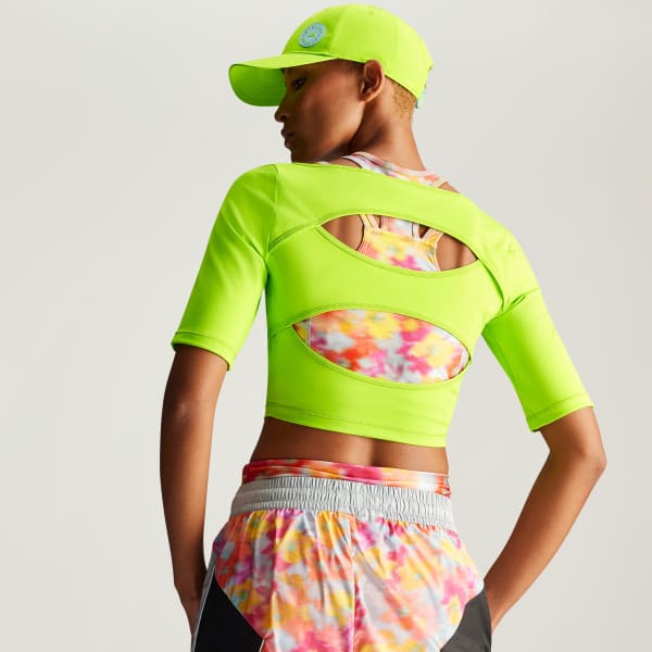Green adidas by Stella McCartney Crop Top