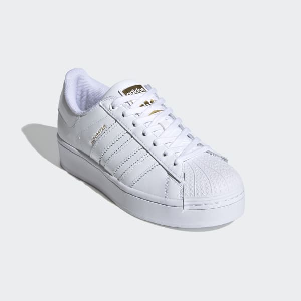 Chaussures Superstar Bold blanches et or pour femme | adidas France