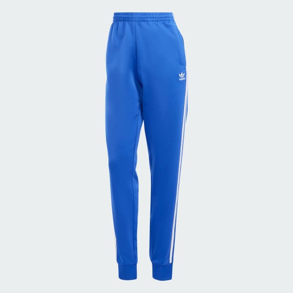 blauw Adicolor Classics Cuffed Trainingsbroek