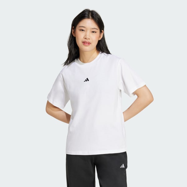 Blanco Polo Essentials Small Logo Cotton