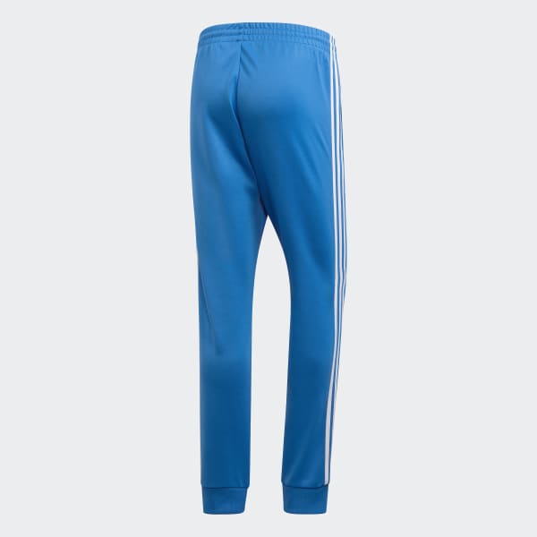 adidas track pants bluebird