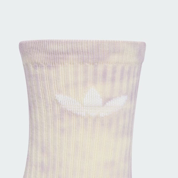 ruzová Ponožky Tie Dye - 3 páry