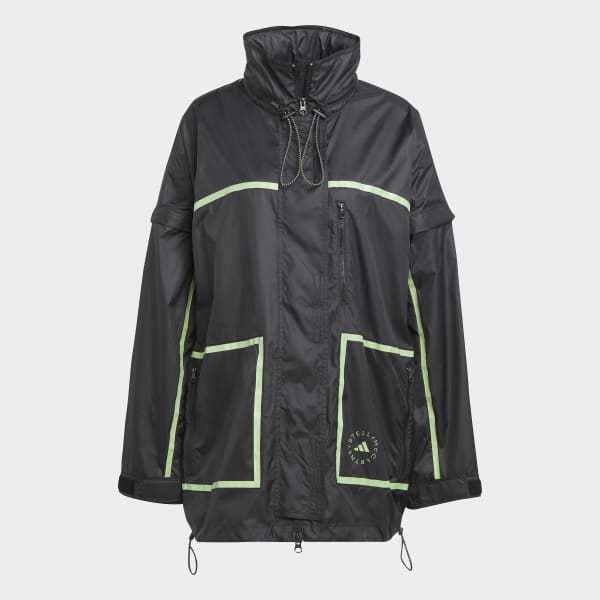 Svart adidas by Stella McCartney TrueNature Packable Jacket (Gender Neutral)