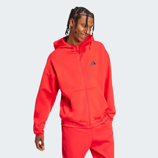 Κόκκινο Future Icons Small Logo Full-Zip Hoodie