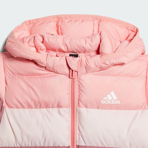 Adidas pink coat online