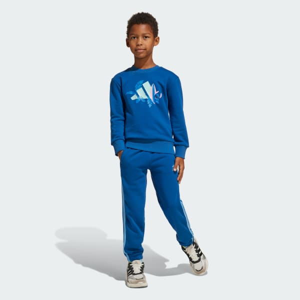 Azul Conjunto adidas Disney Lilo & Stitch Jogger Niños
