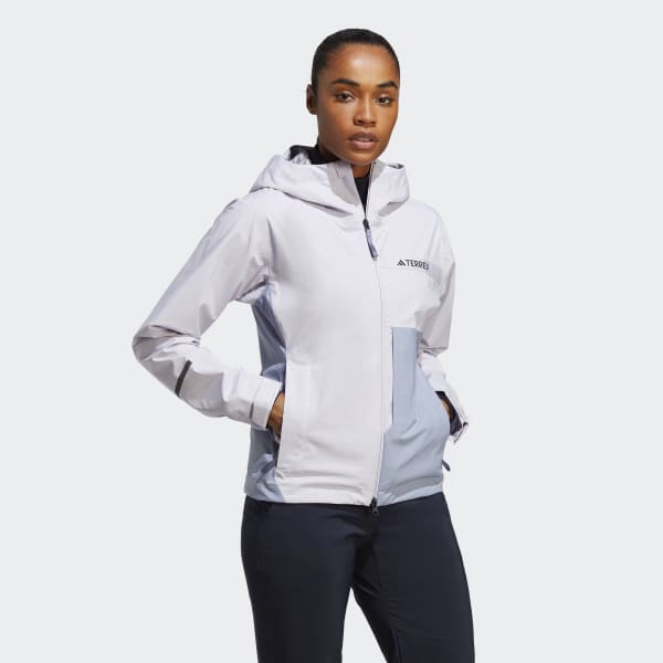 Fioletowy Terrex Multi RAIN.RDY 2.5-Layer Rain Jacket