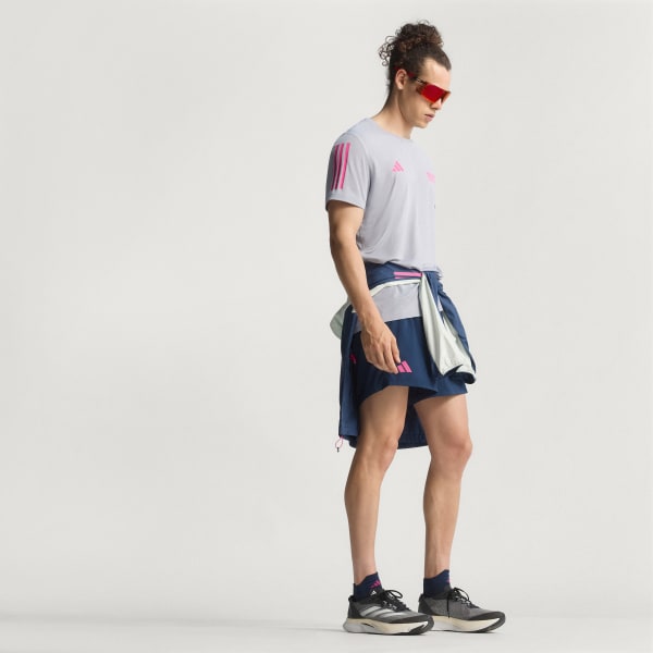 Grey BMW Berlin-Marathon 2025 Finisher T-Shirt