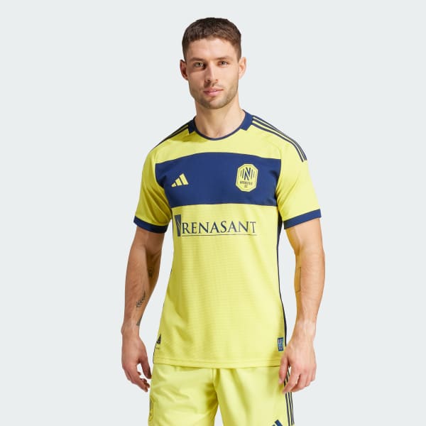 Yellow Nashville SC 24/25 Home Authentic Jersey
