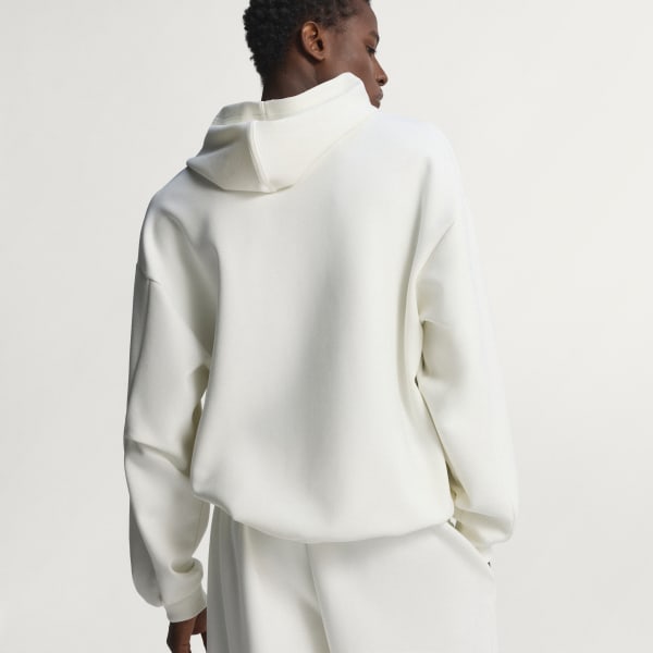 White SOFT LUX HOODIE