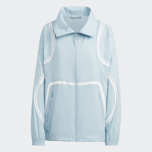 Bleu Veste en toile adidas by Stella McCartney TruePace