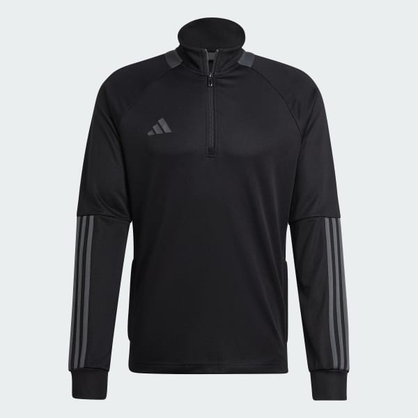 Black Sereno 3-Stripes Track Jacket