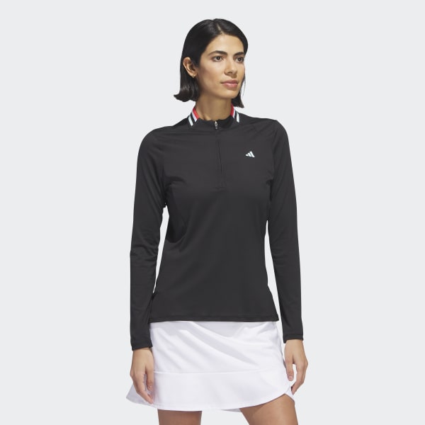 Ultimate365 Tour Long Sleeve Mock Polo Shirt