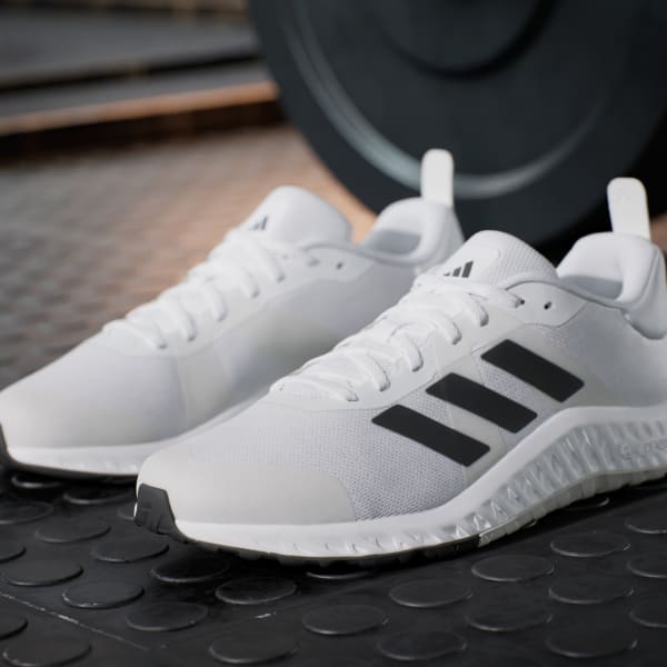 White adidas training shoes on sale
