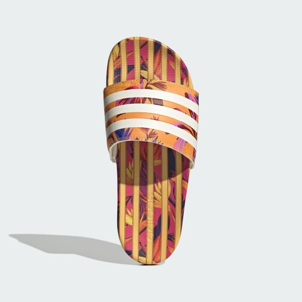 Orange Adilette Comfort Sandals