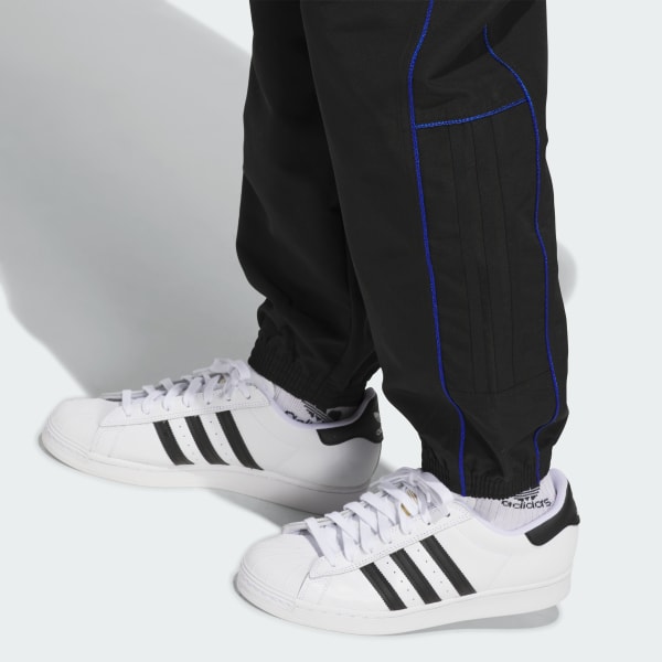 新品L Adidas Dance スポーツパンツ ブラックJJ3565 アディダス スケートボーディング ガゼル プレミア トラック