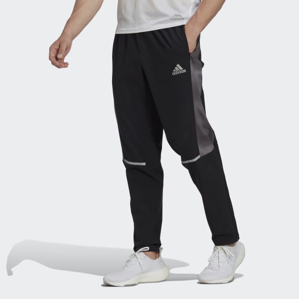 Μαύρο Own the Run Colorblock Pants
