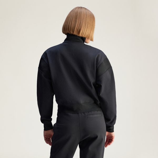 Svart adidas by Stella McCartney Knitted Träningsjacka