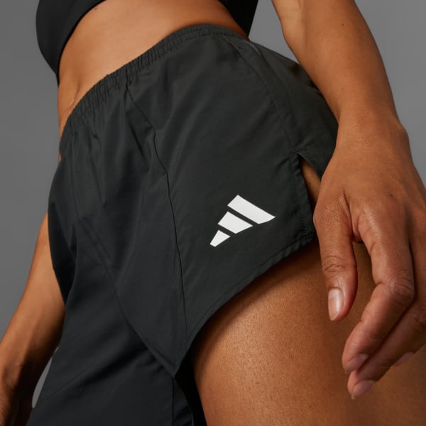 zwart ADIZERO E SHORT