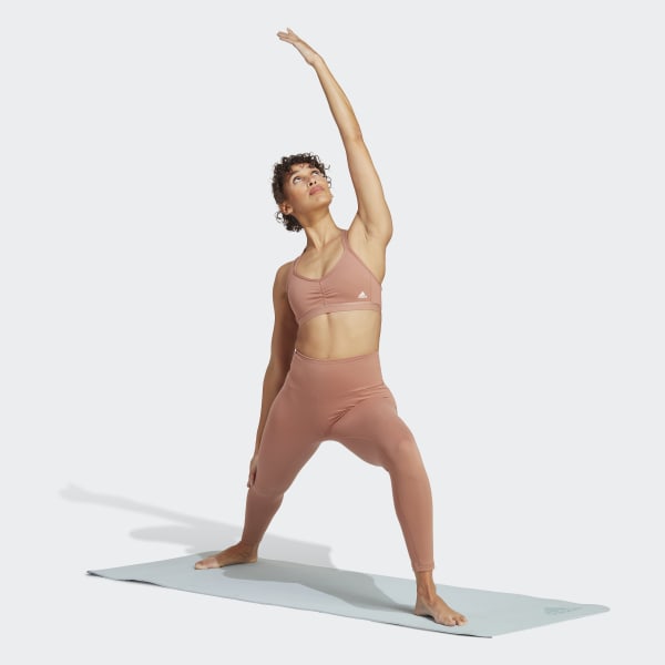 Brown Yoga Essentials Light-Support Bra