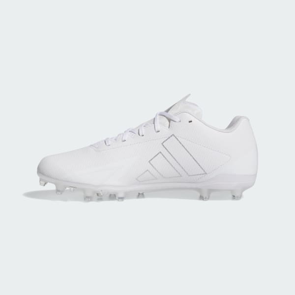 adidas Adizero Electric.2 American Football Cleats - White | Free